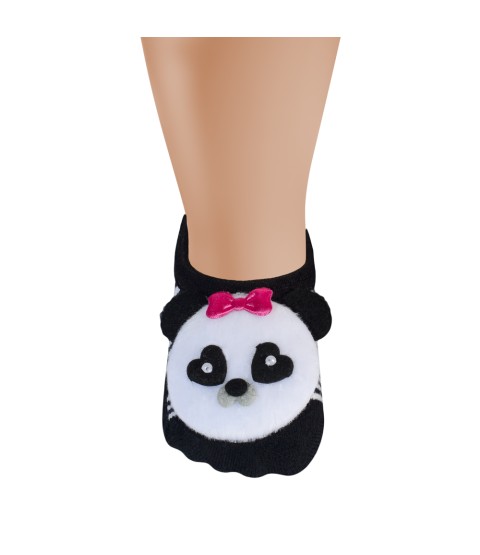 Nedrsne nogavičke Panda s pentljo