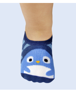 Nedrsne ABS nogavičke Modri pingvinček